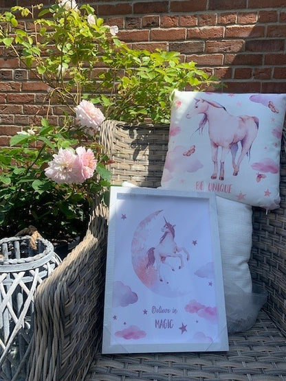 Be Unique Cushion & Matching Picture