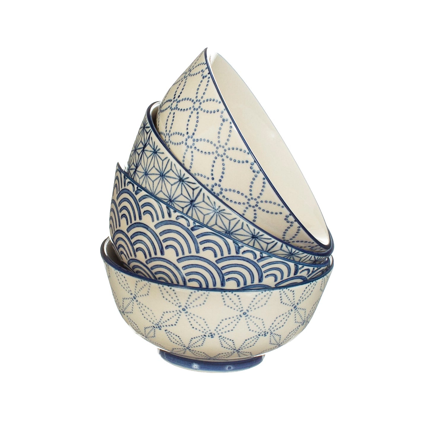 Sashiko Patterned Bowls - 4 designs available