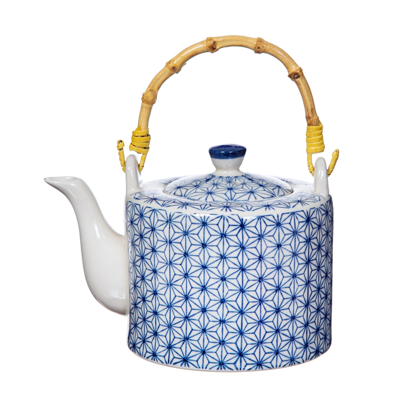 Sashiko Pattern Tea Pot