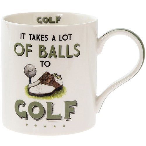 Takes A Lot Of Balls Golfer's Mug