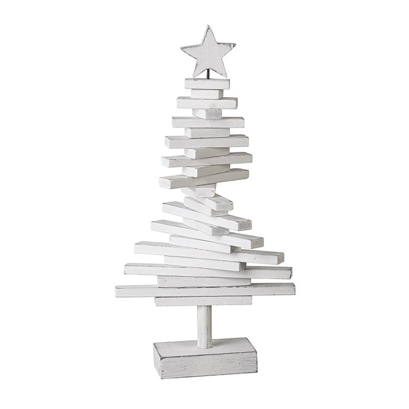 White Wooden Contemporary Tree