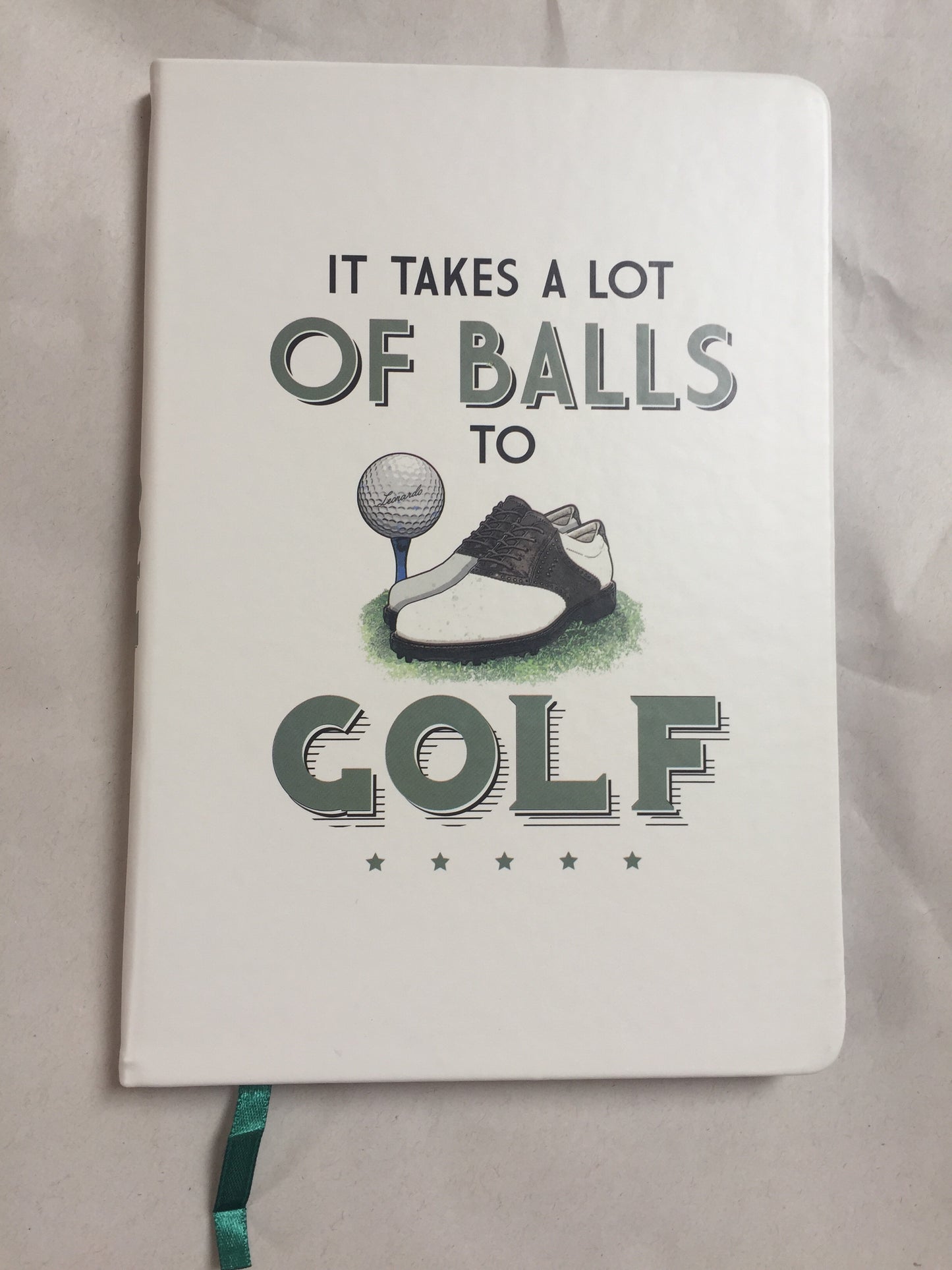 It Takes A Lot Of Balls To Golf A5 Notebook