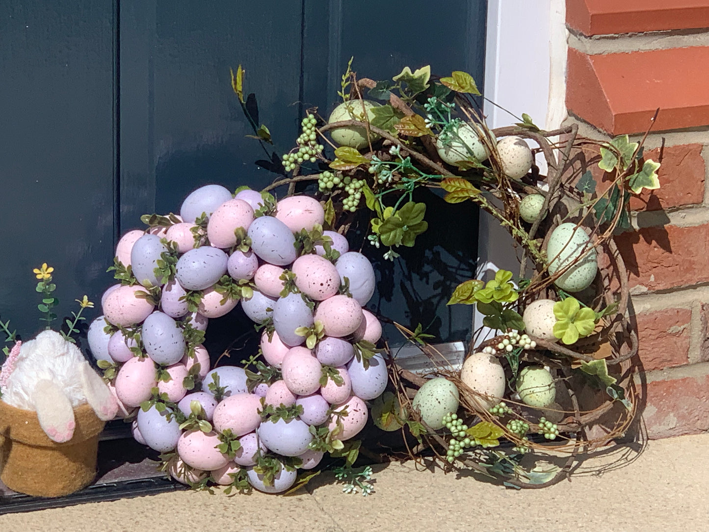 Luxury Natural Easter Egg Wreath