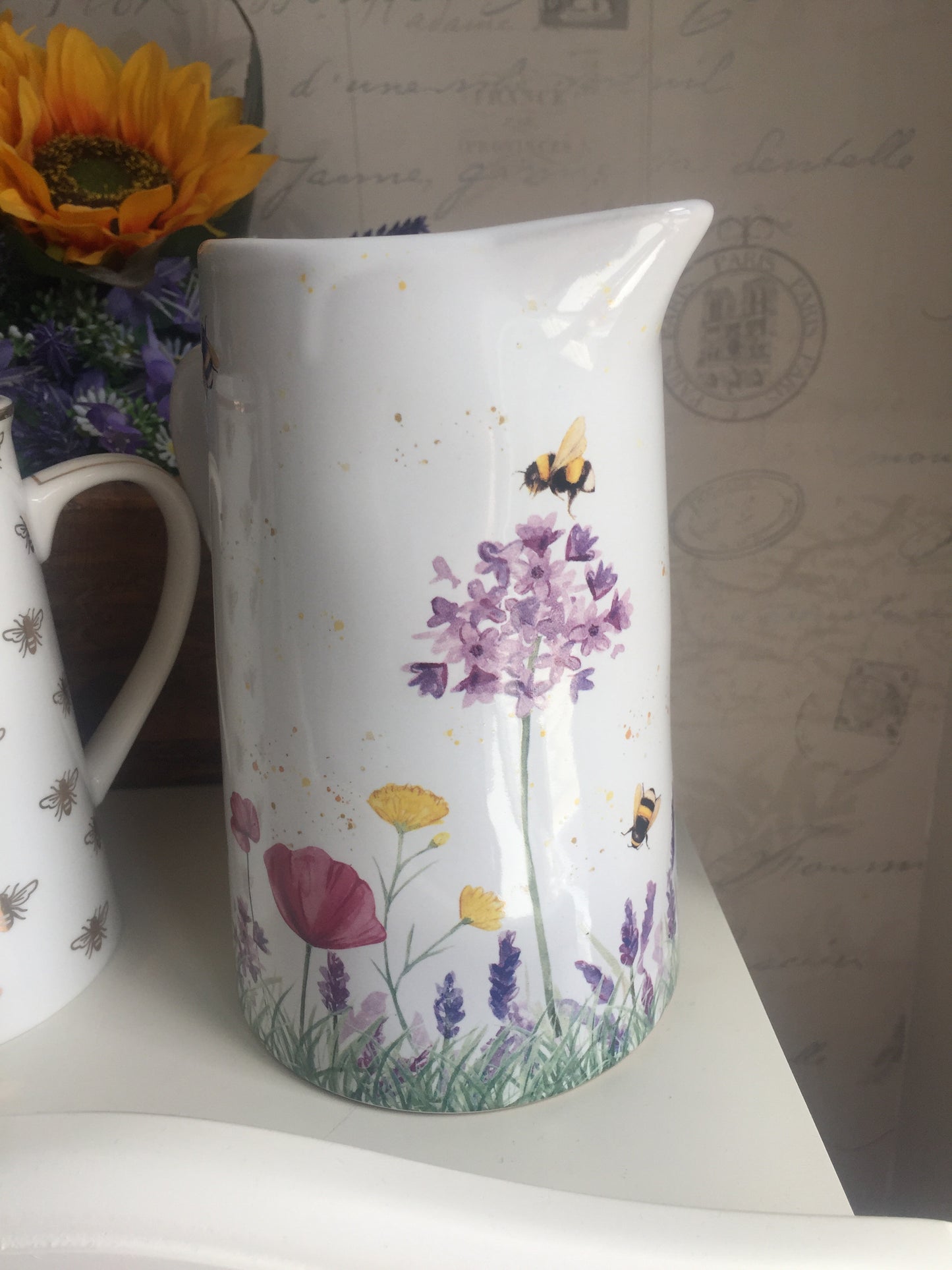 Large Busy Bees Jug