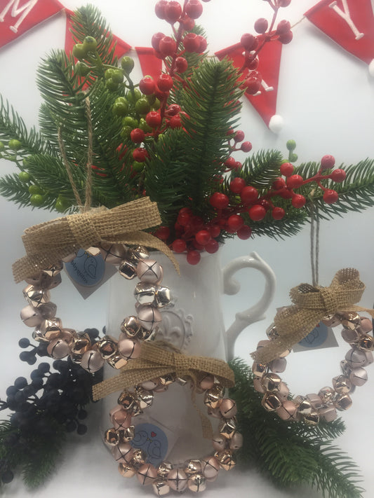 Small Hanging Bell Wreath