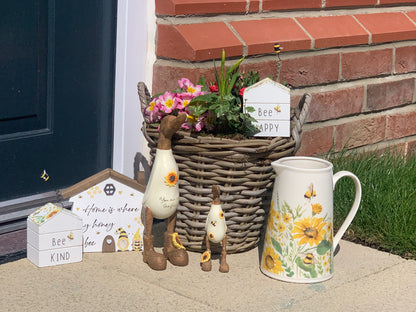 Large Sunflower Bee Jug