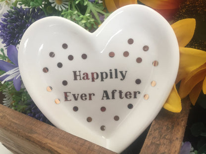 Ceramic The Happy Couple Dish - 2 designs