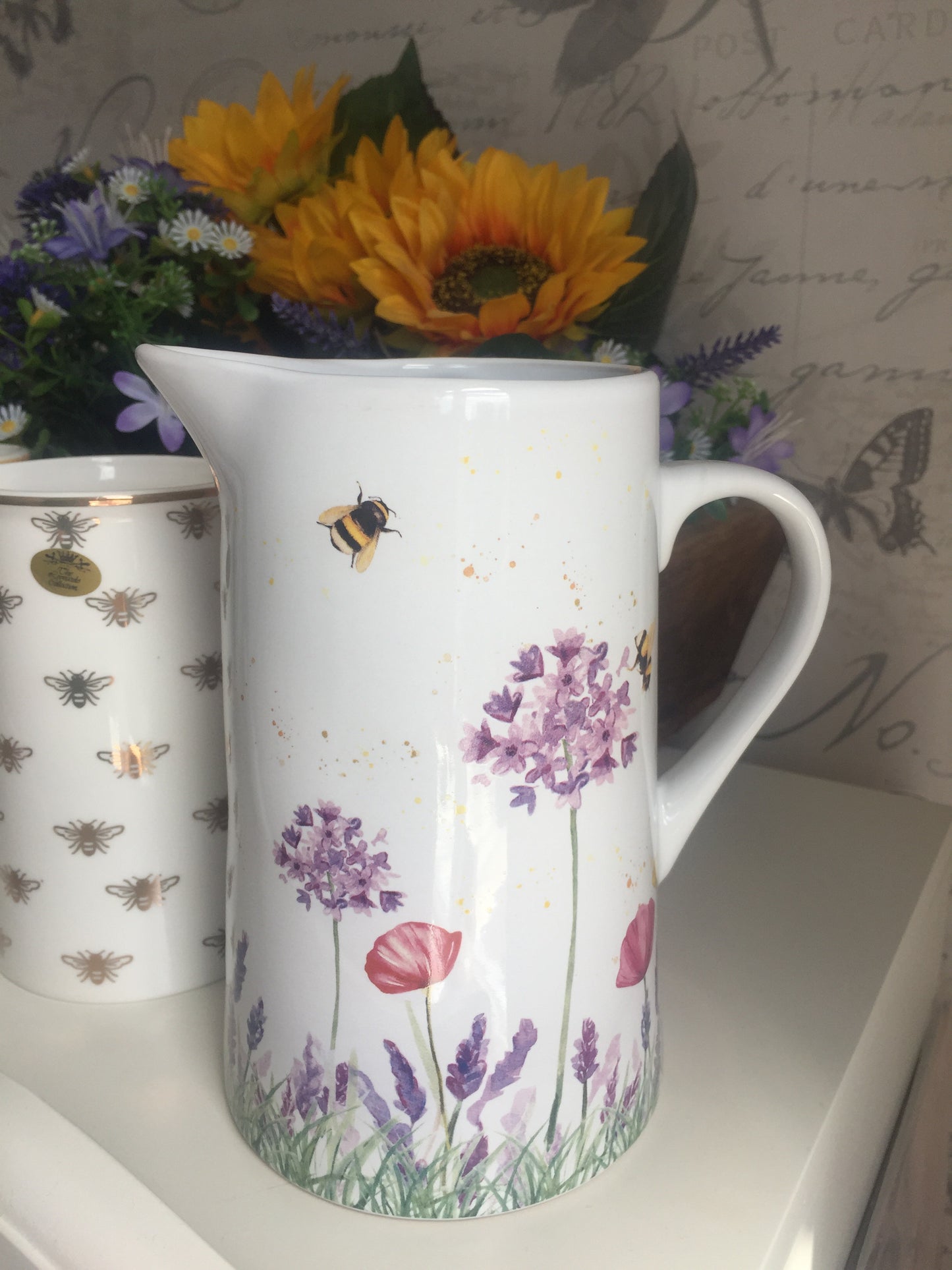 Large Busy Bees Jug