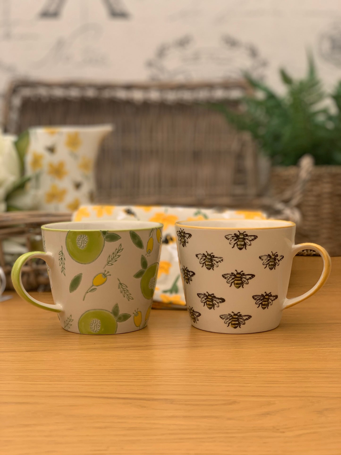 ceramic mug - various designs available green gages