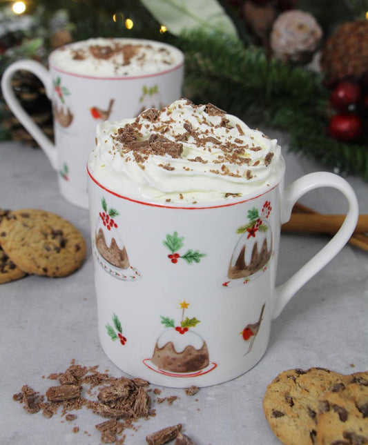 Christmas Mug - Plum Pudding or Gingerbread