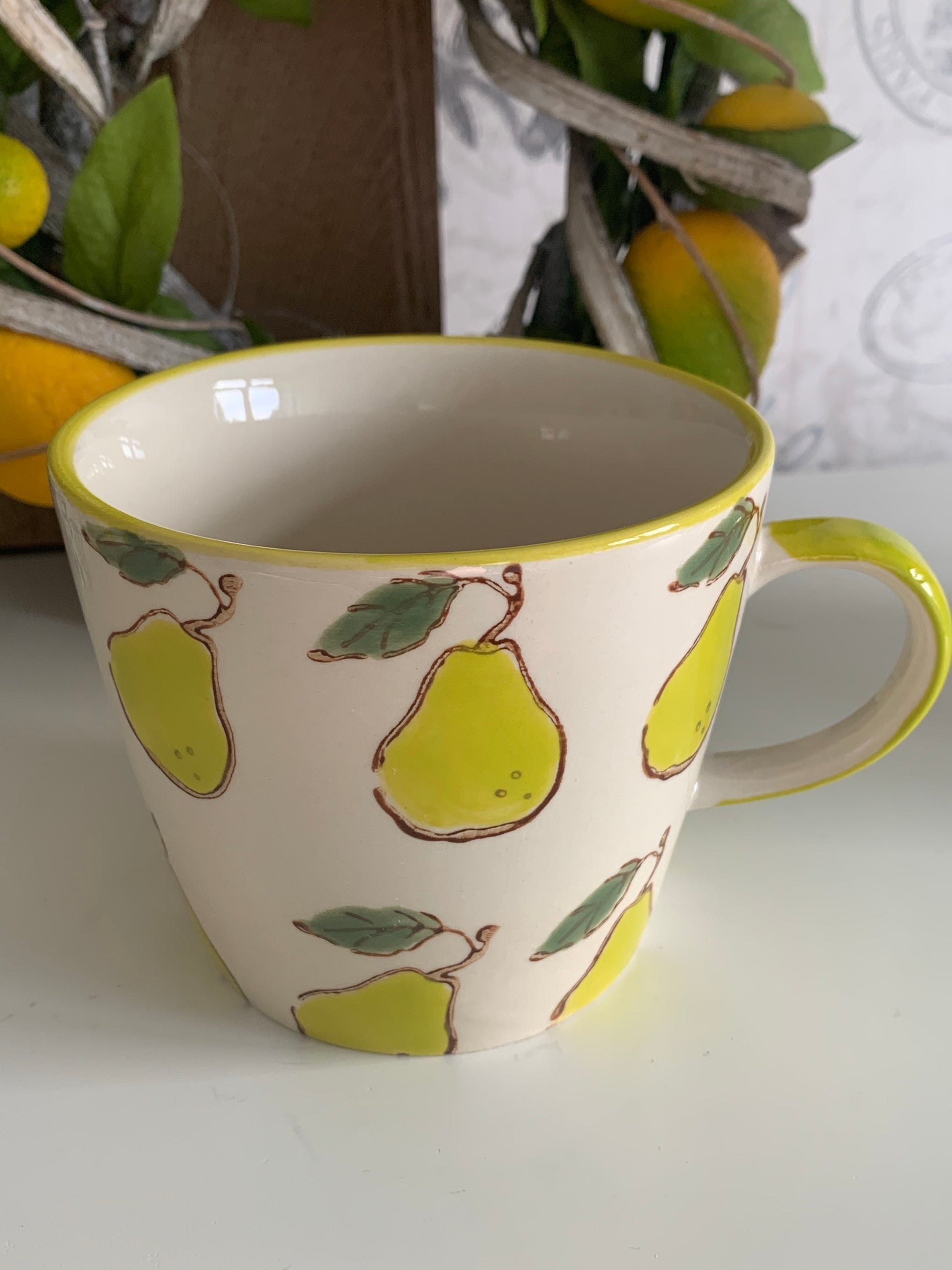 ceramic mug - various designs available pears