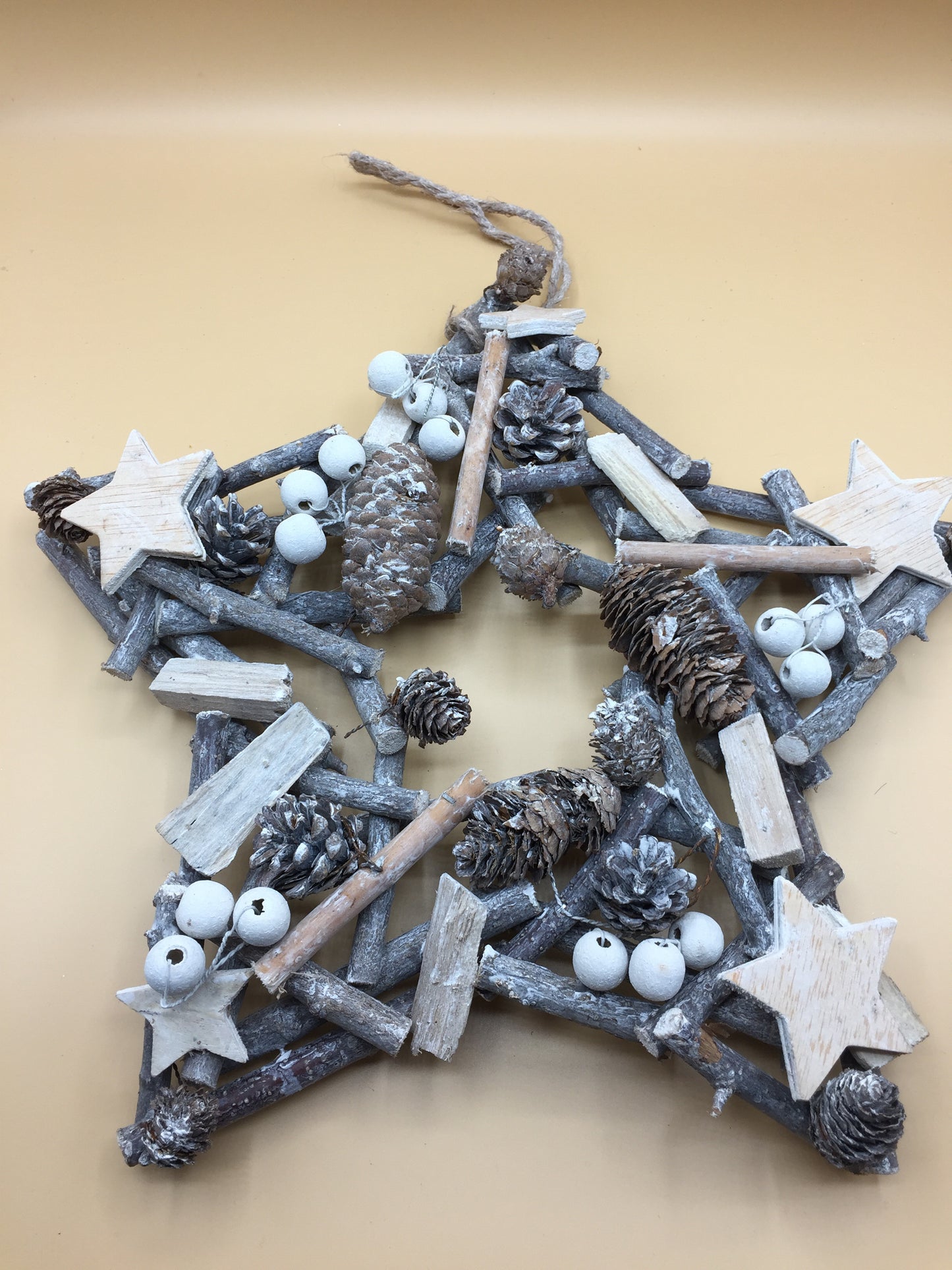 Twig Star Wreath