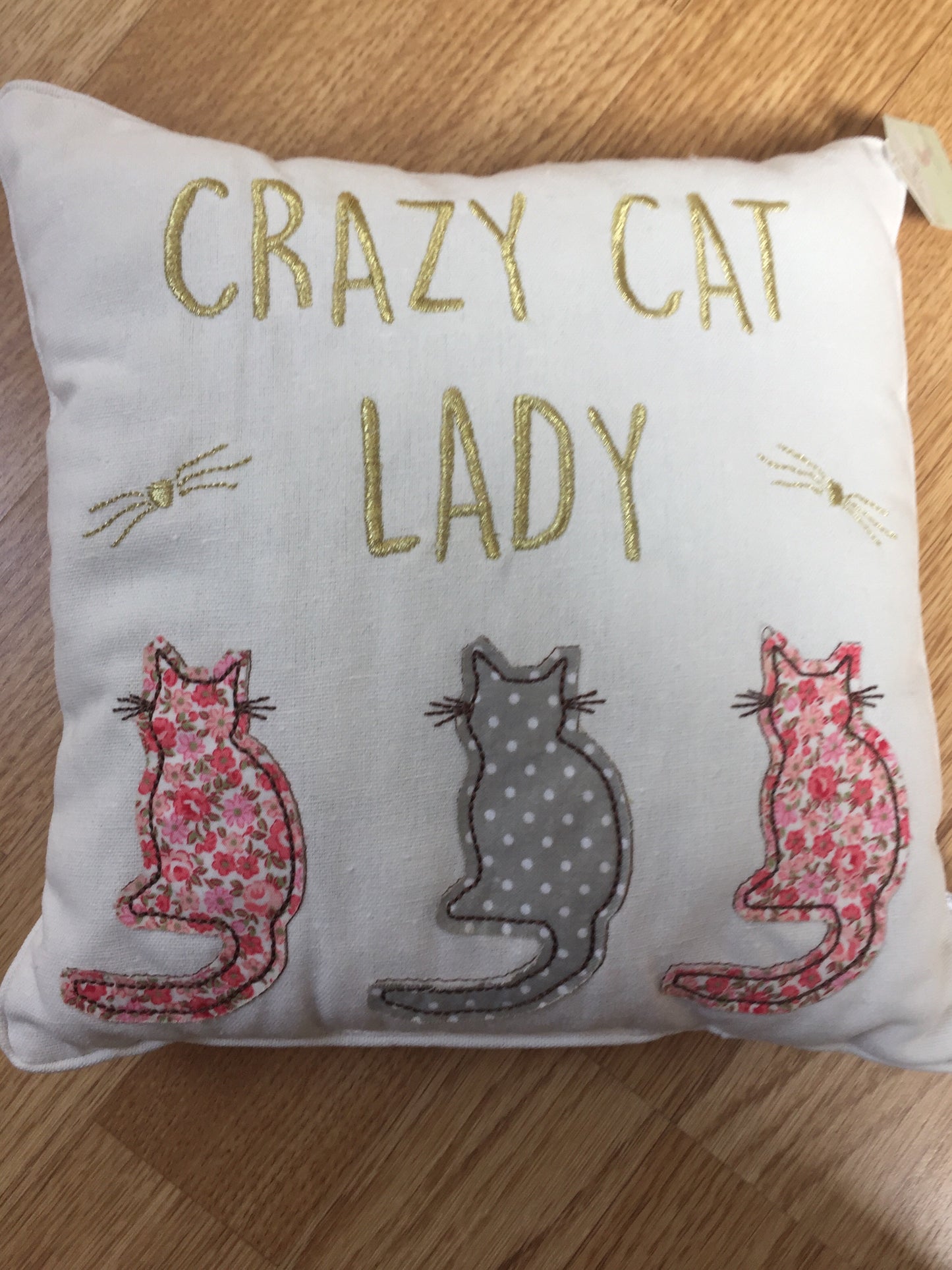 Mini Cat Lovers Cushion