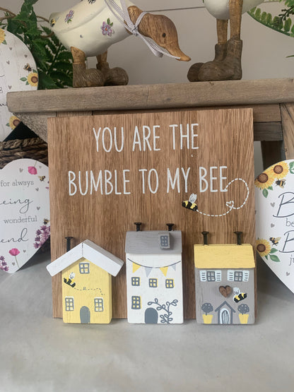 3D House Easel Plaque