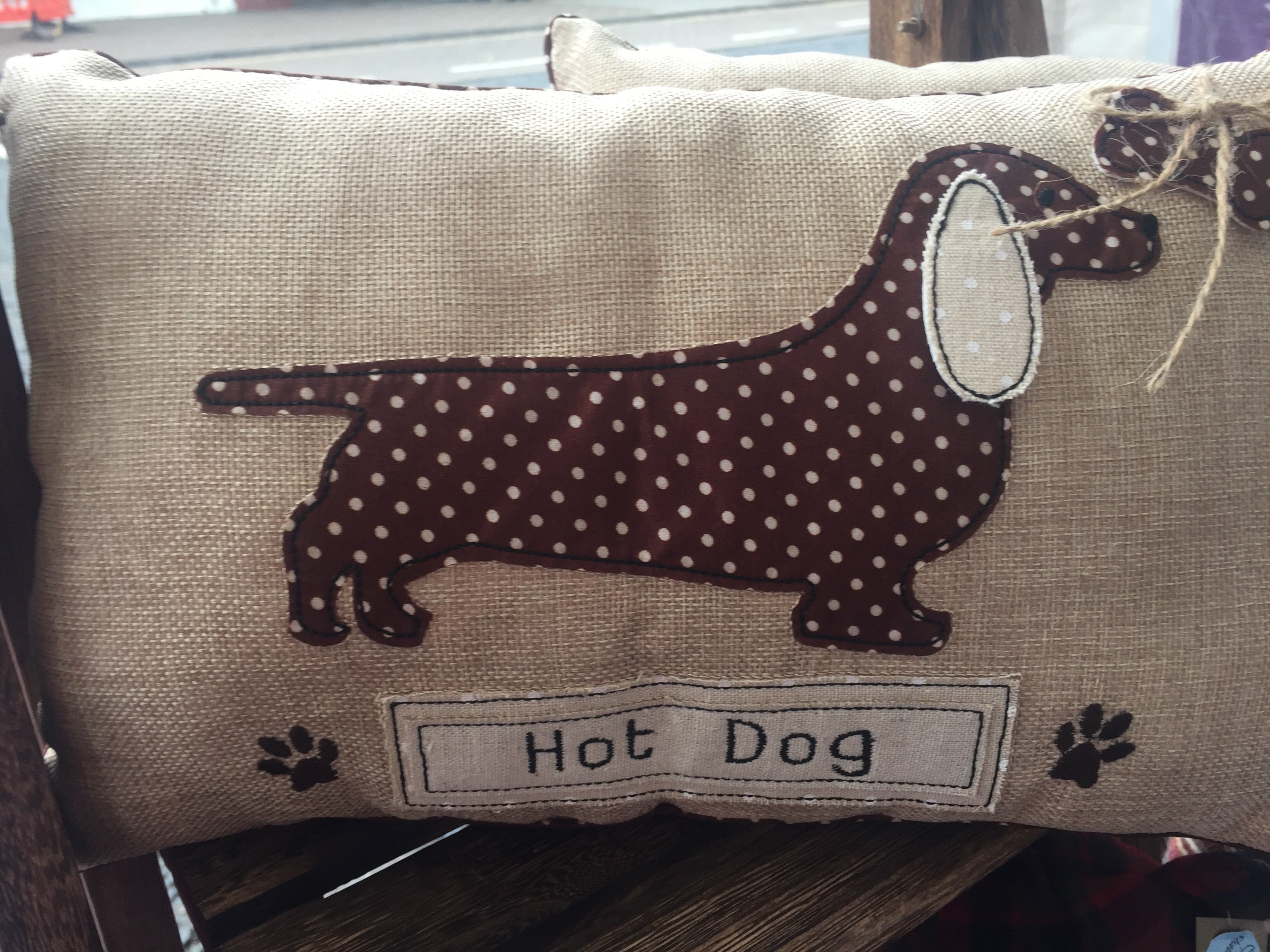 Long on sale sausage cushion