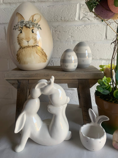 Rabbit Ears Ceramic Egg Cup